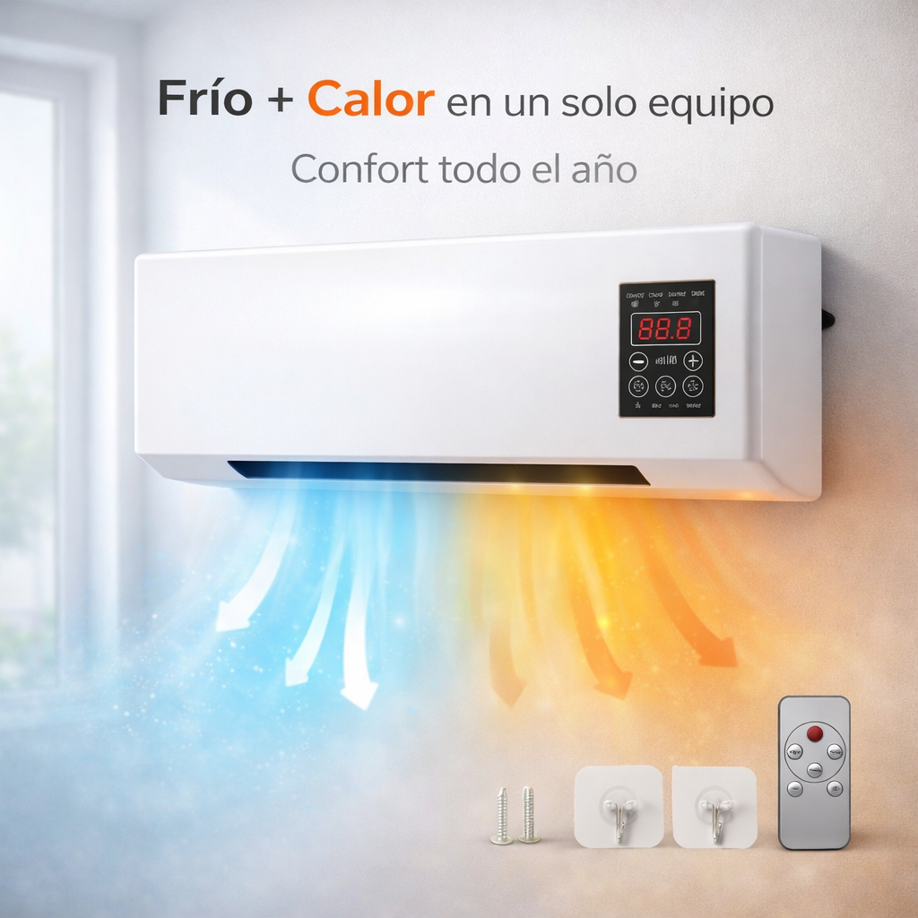 HeatFlow™ DualAir - Aire acondicionado y calefactor (2 en 1)