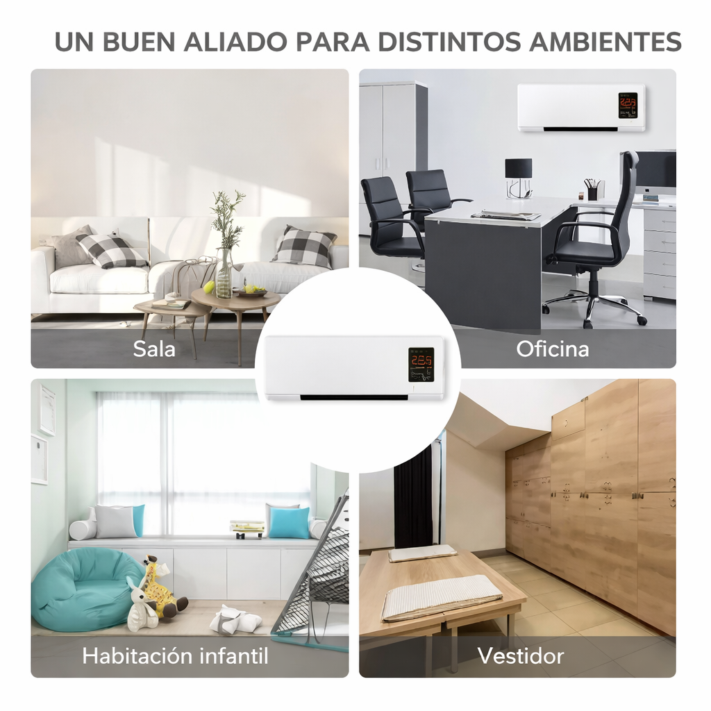 HeatFlow™ DualAir - Aire acondicionado y calefactor (2 en 1)