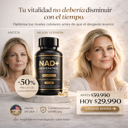 NAD + RESVERATROL 60 cap