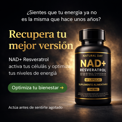 NAD + RESVERATROL 60 cap