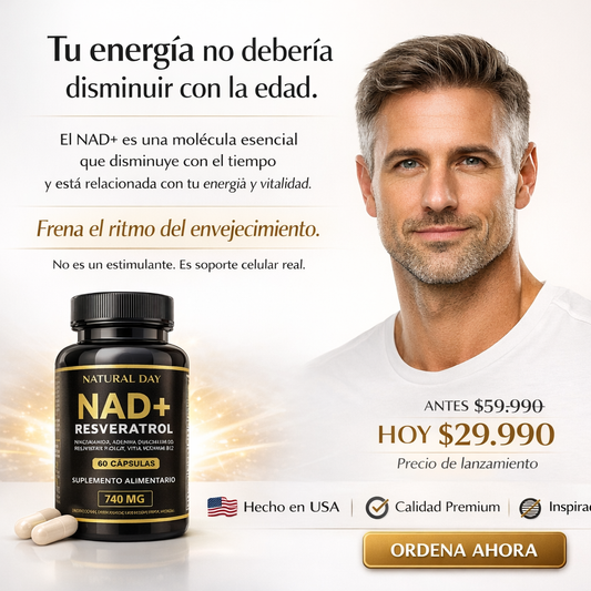NAD + RESVERATROL 60 cap